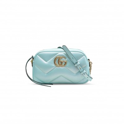 GUCCI GG MARMONT SMALL CAMERA BAG 447632 (24*13*7cm)